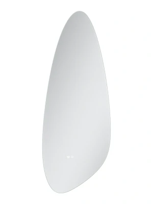 LED spogulis ar apsildes funkciju FLUIDO, 160 x 60 cm, 2700-6500K, 39W, 4290Lm, IP44